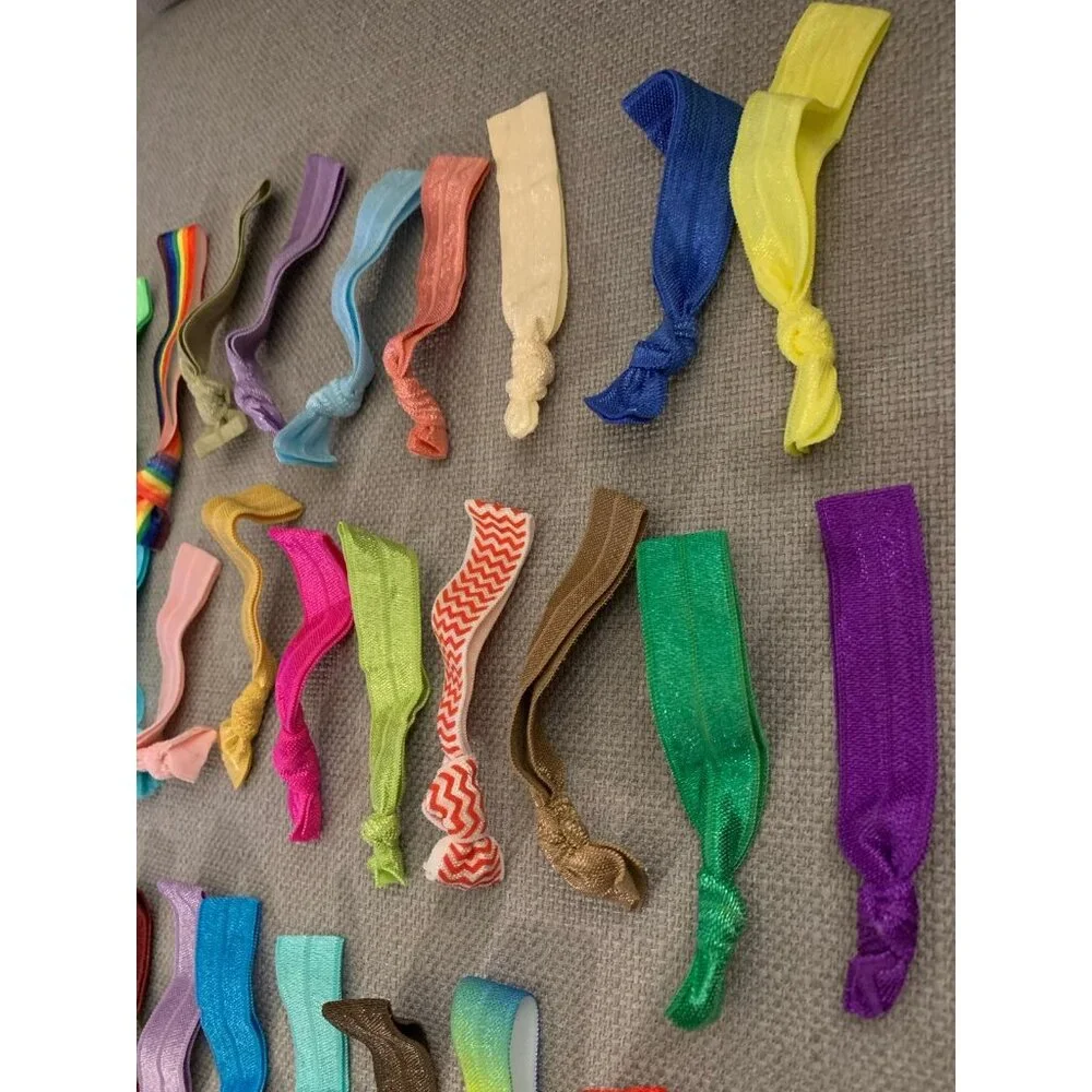 No-Crease Hair Tie Color Assorted Bundle Set of 30